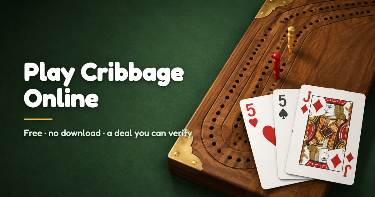 Play Cribbage Online — free to play in the browser